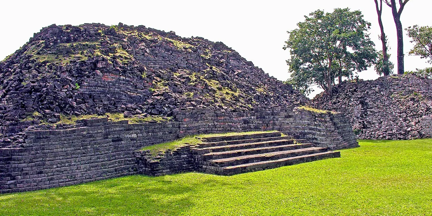 Lubaantun Maya ruins in Toledo District, Southern Belize